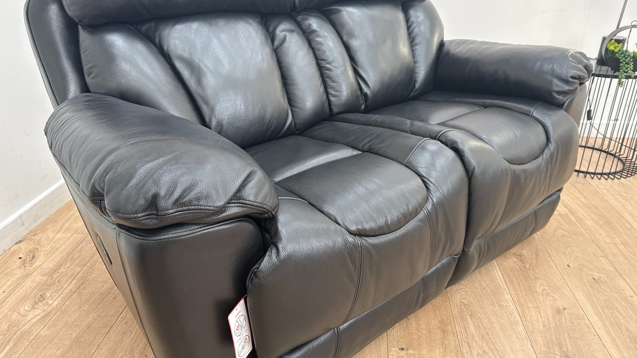 DFS Supreme Recliner 2 Seater in Black