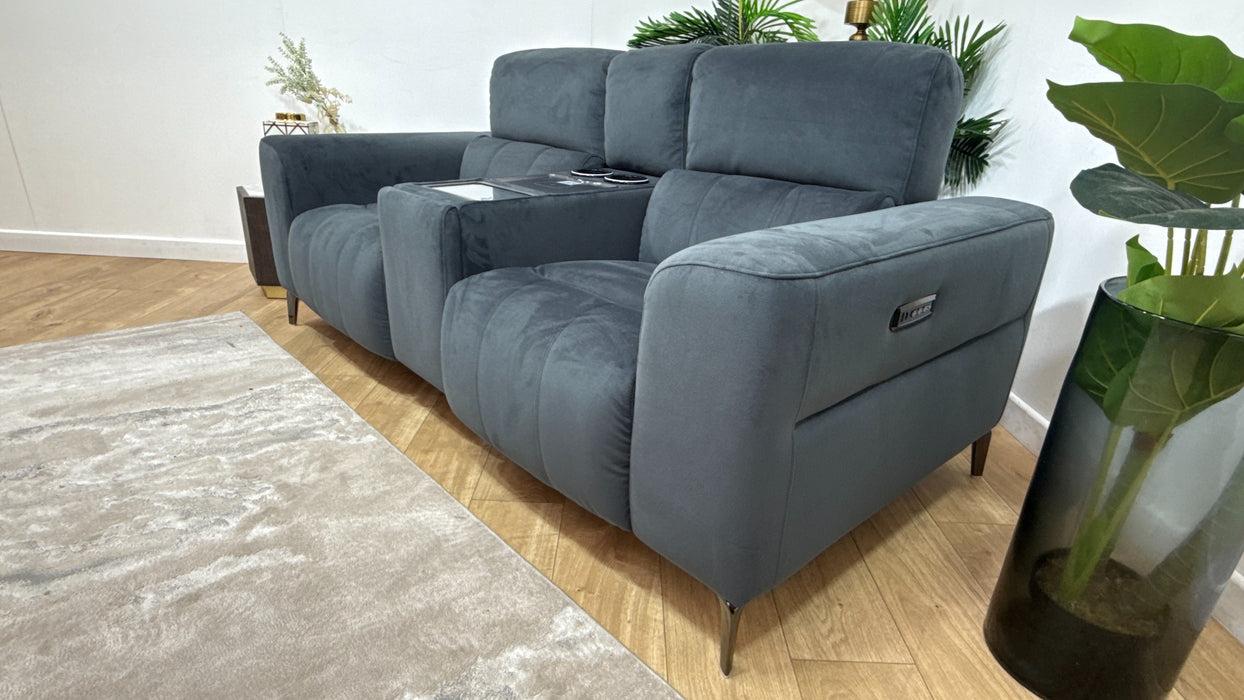 DFS Visionary Large 2 Seater Power Plus Recliner/ Headrest/ Heated Seats