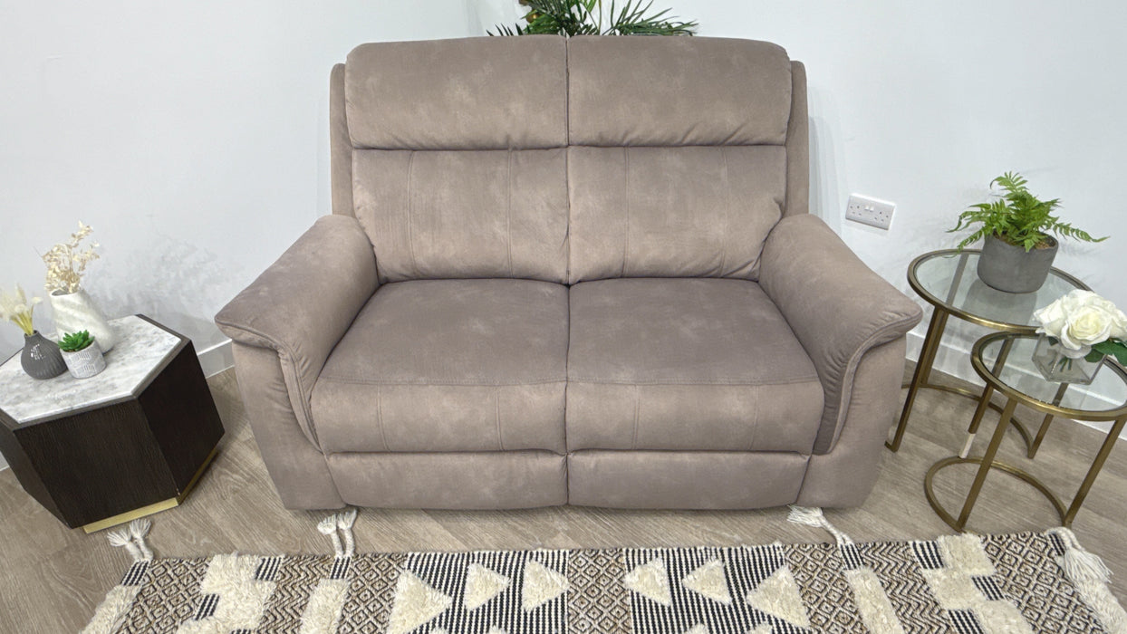 Sofology Bradie Fabric 2 Seater in Lifestyle Flecked Nutmeg