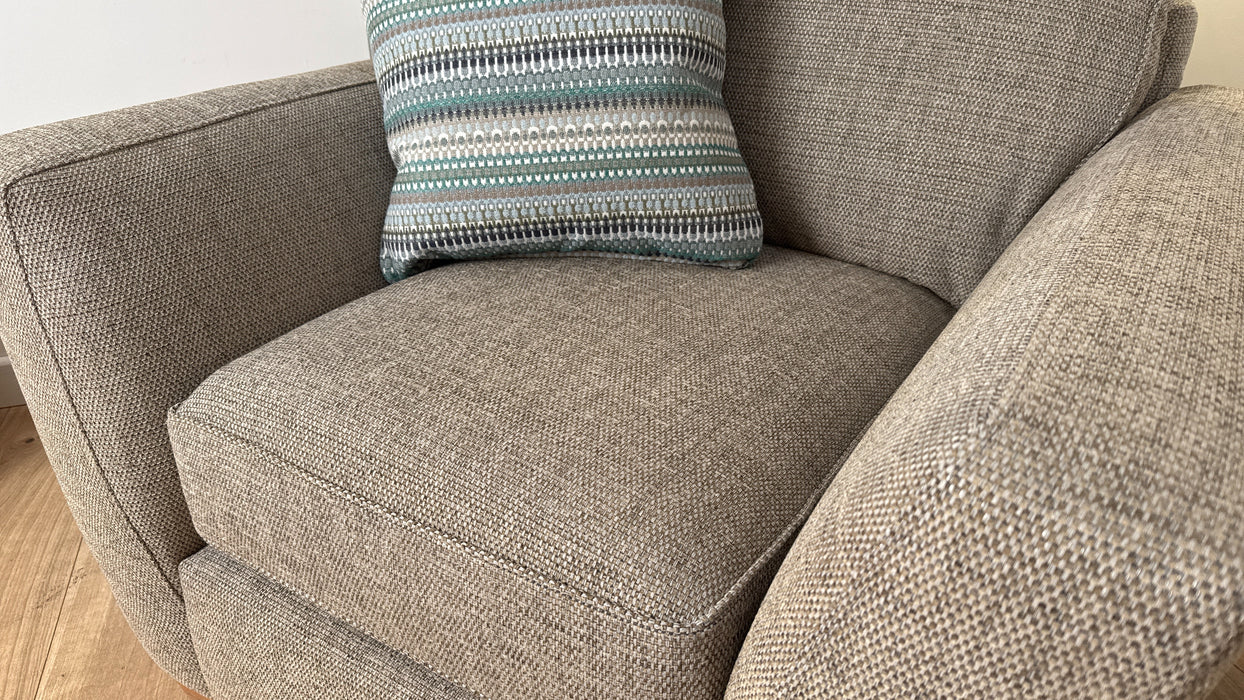 DFS The Sophia Fabric Chair in Mocha