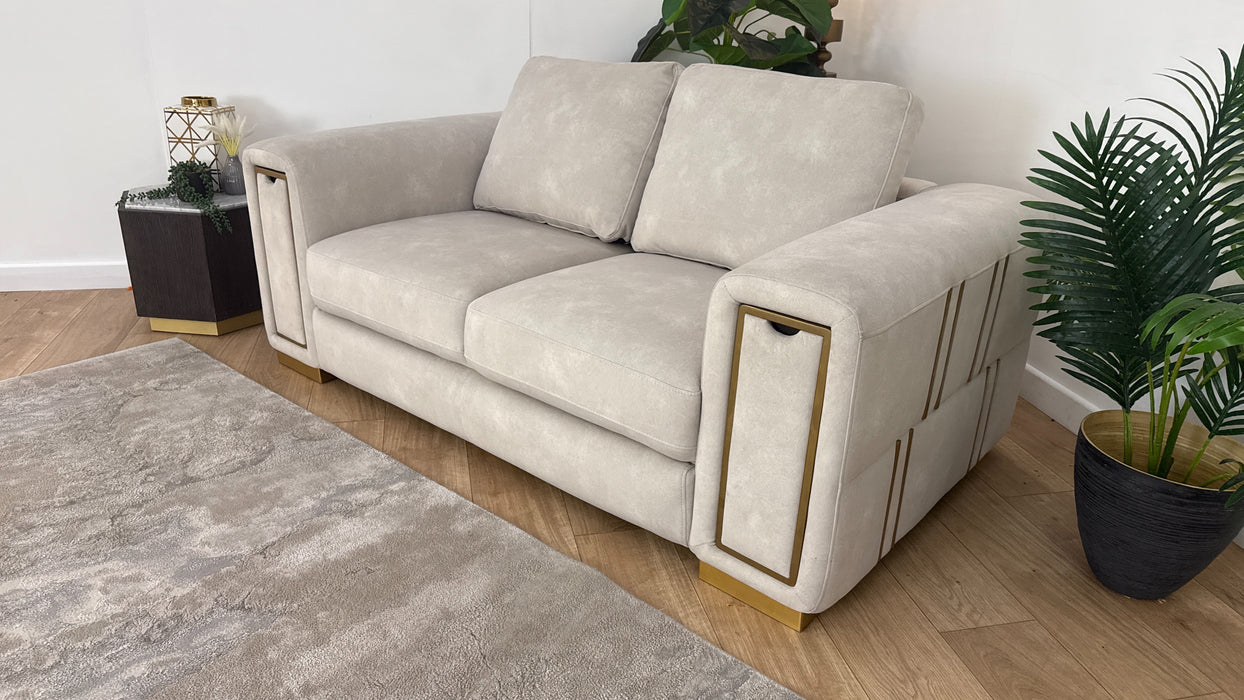 Sofology The Elixir 2 Seater Fabric in Ivory