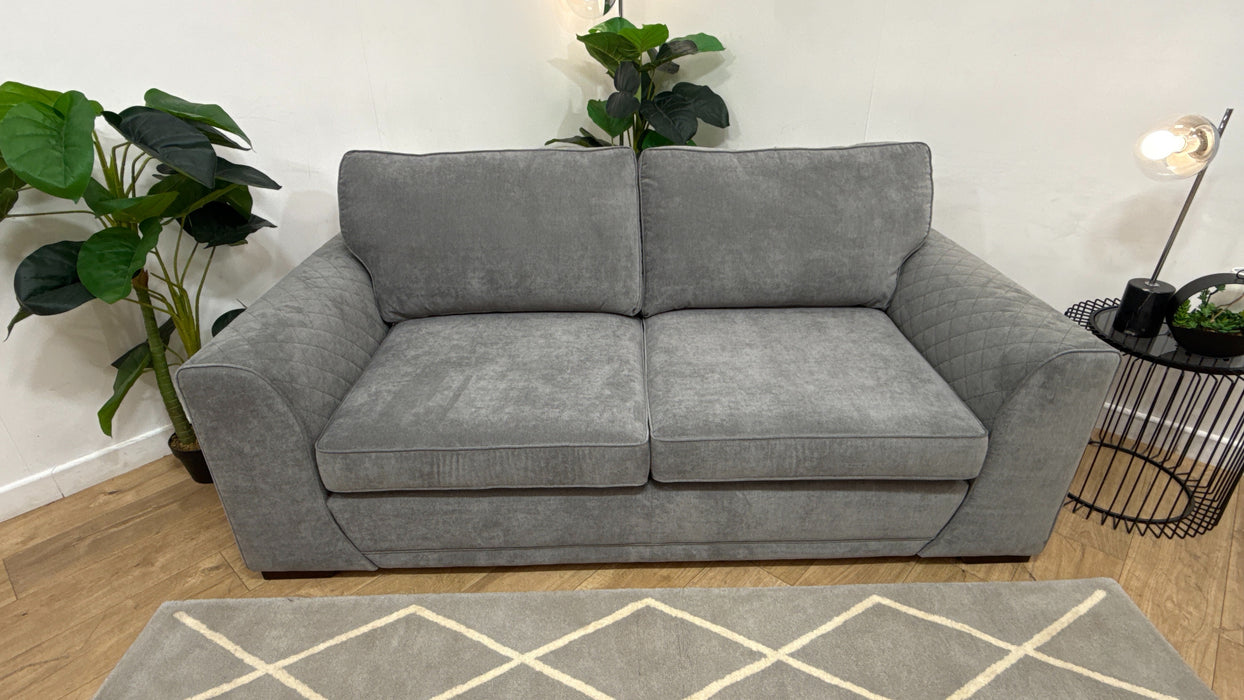 DFS Orka 3 Seater Fabric Sofa in Graphite