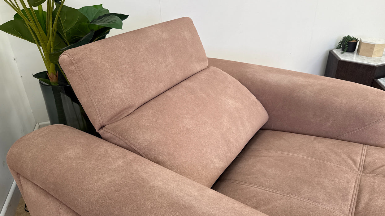 Sofology The Marvella Fabric Recliner Chair in Lifestyle Flecked Sand