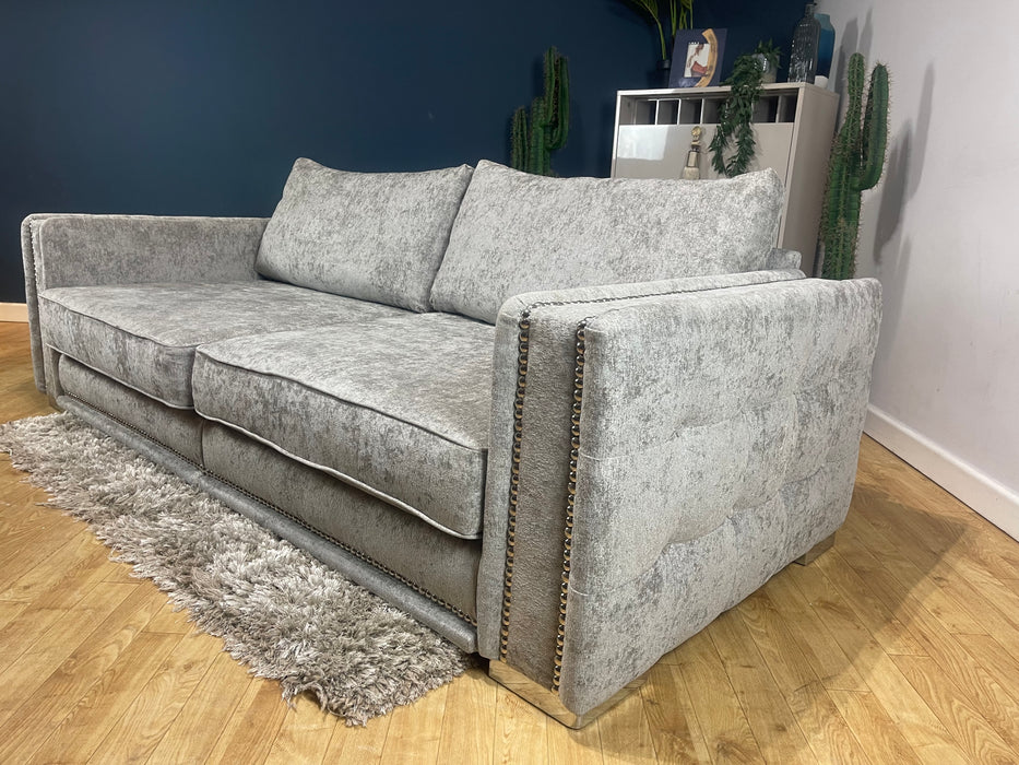 Midas Grey Fabric 4 Seater (WA2)