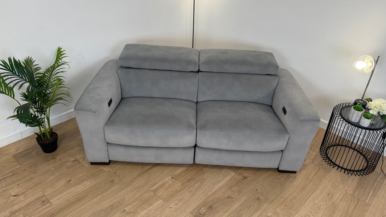 Plazzo 3 Seater - Fabric - Grey