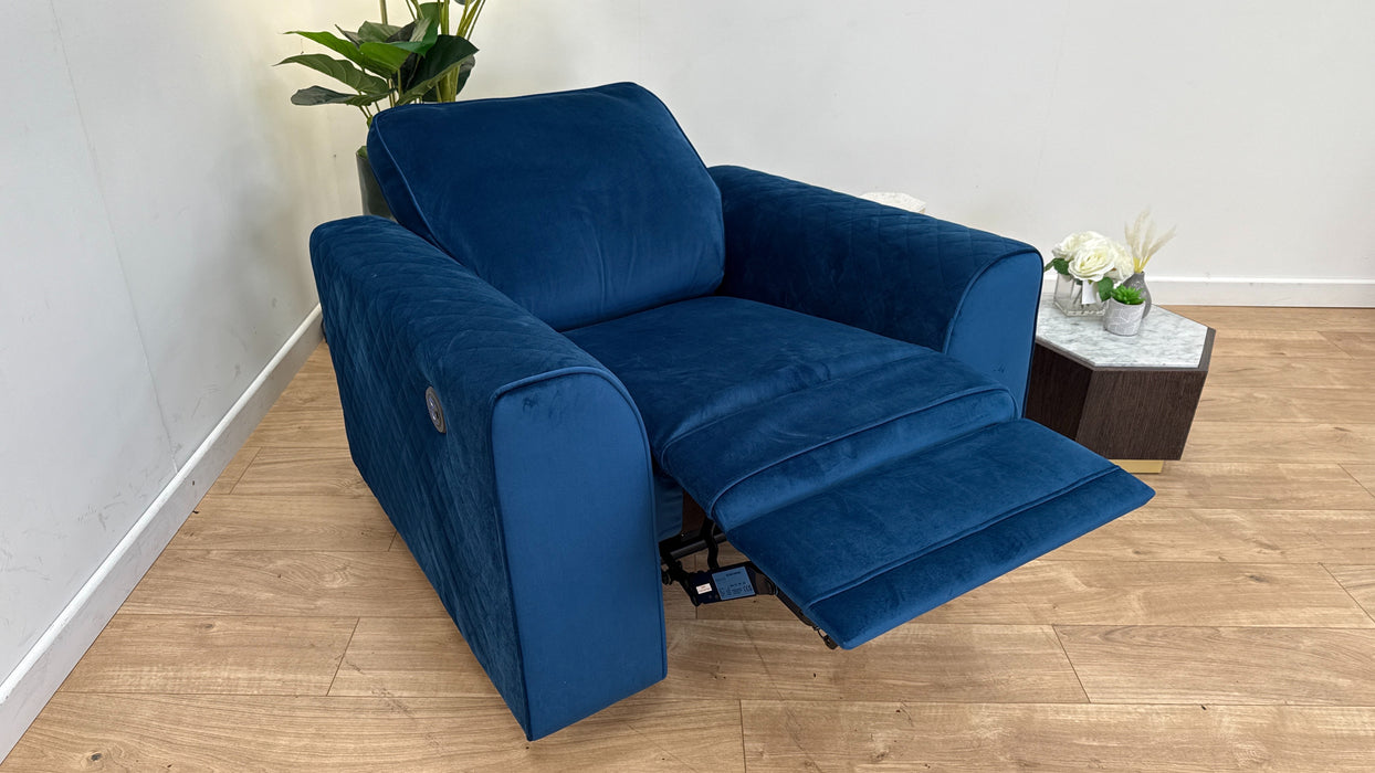 DFS Orka Fabric Recliner Chair