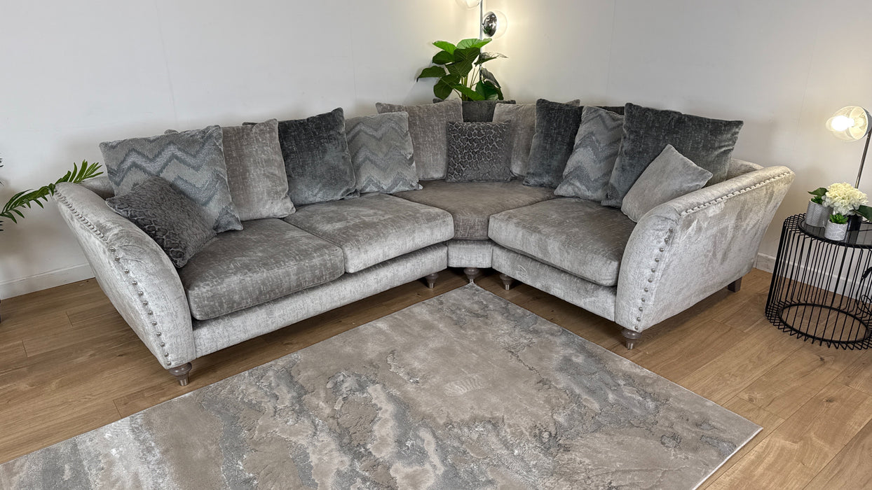 Lawrie 2 Corner 1 Fabric Sofa