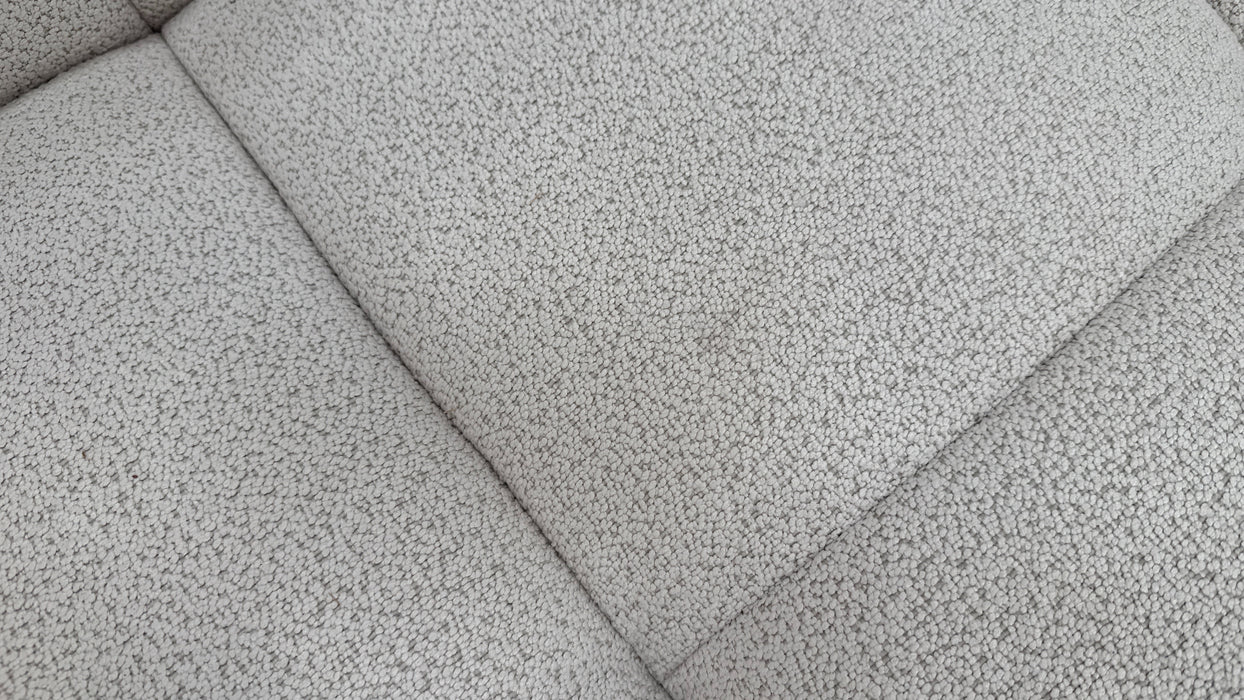 Sofology Lunar Fabric 2 Seater in Woven Boucle Linen