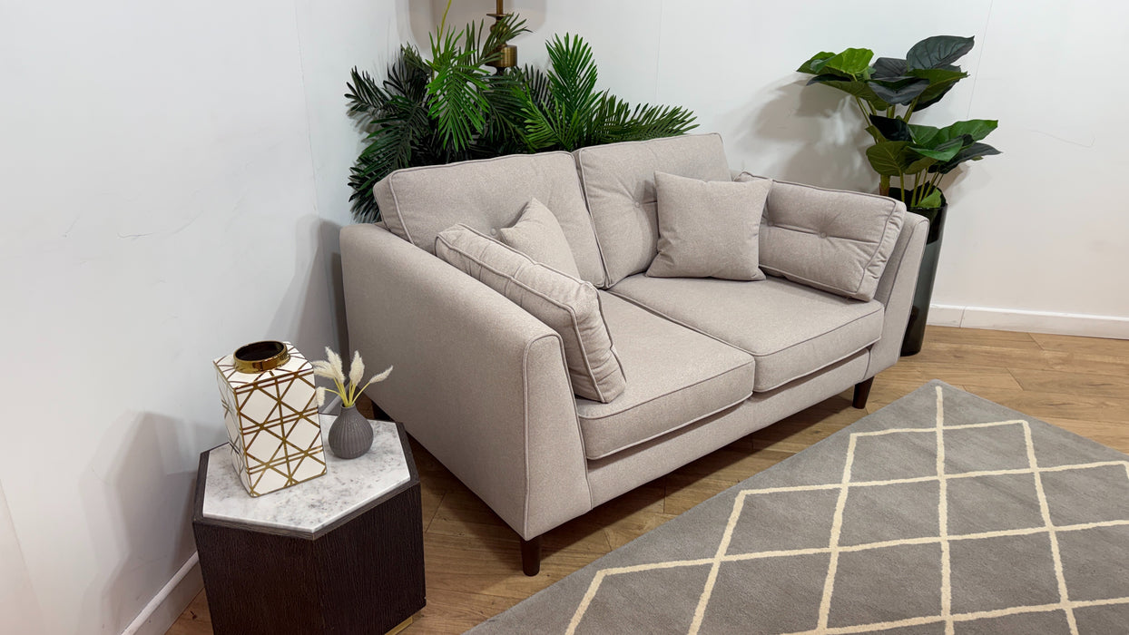 Sofology Cricket Fabric 2 Seater in Nordic Mink