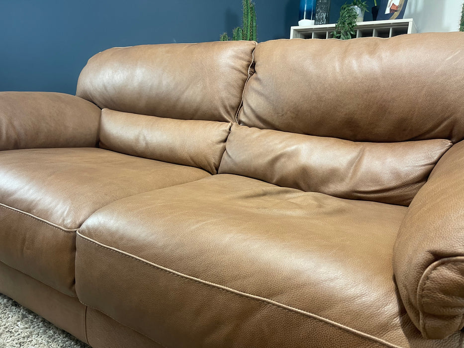 Santino 2 Seater Sofa Apollo Espresso Leather (WA2)