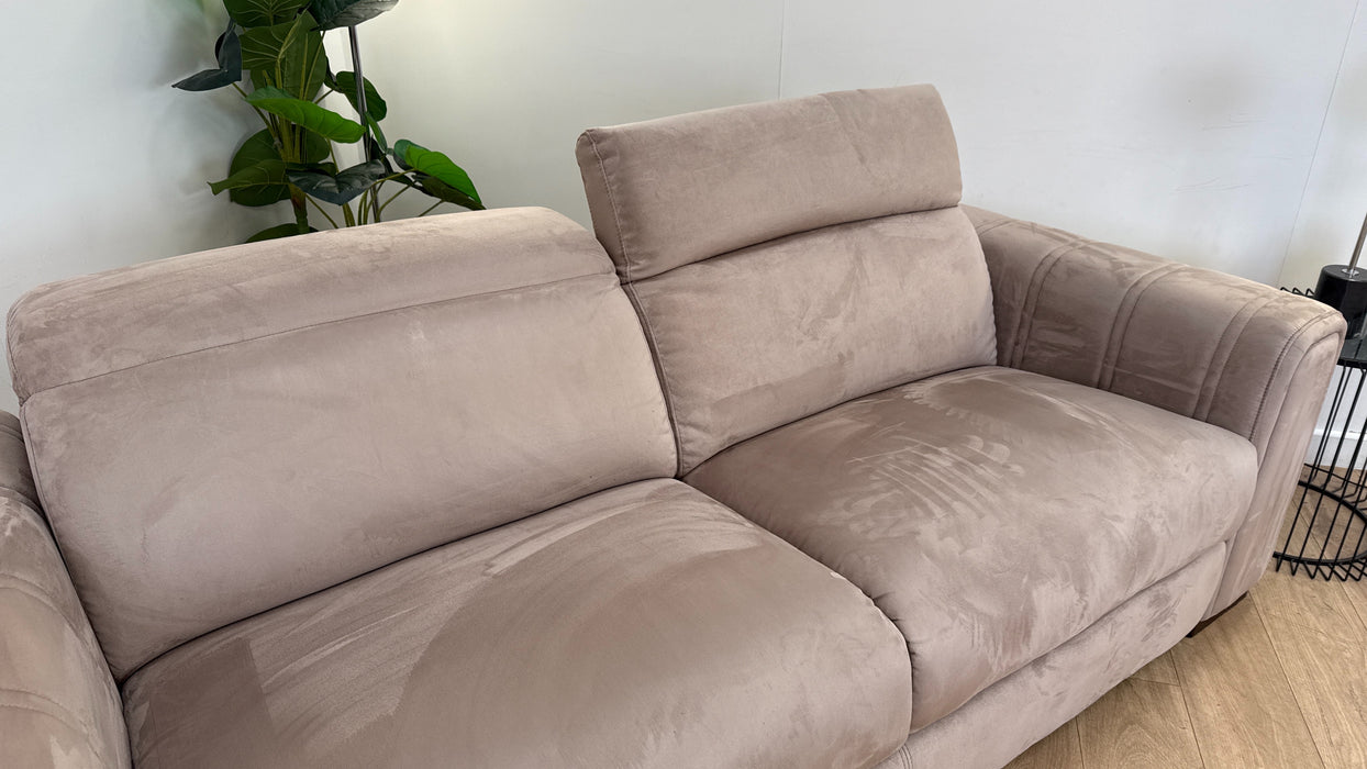 Sofology The Mason 3 Seater Fabric Sofa in Lifestyle Plush Nutmeg