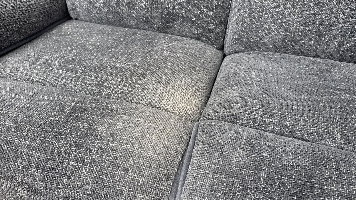 Fontaine 2 Seater Power Recliner In Navy Combination