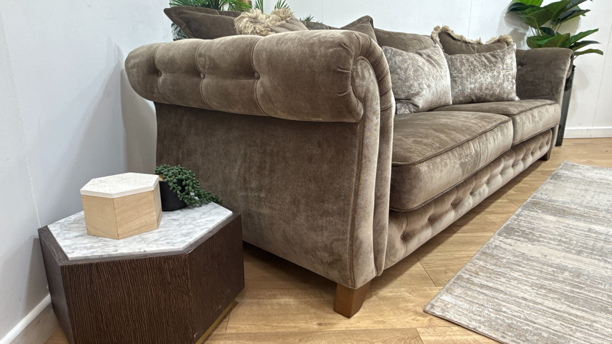 Sofology Grosvenor Grande 4 Seater in Garda Bark Mix