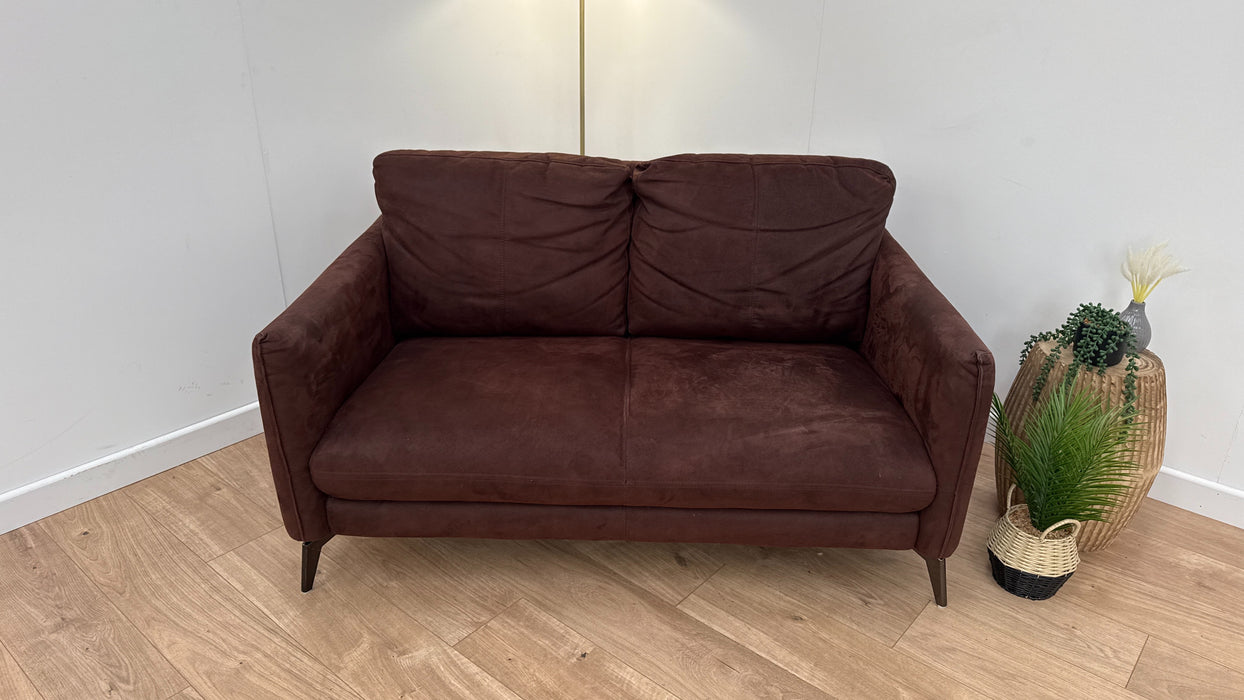 Abruzzo 2 Seater - Fabric Sofa - Aspen Dark Chocolate