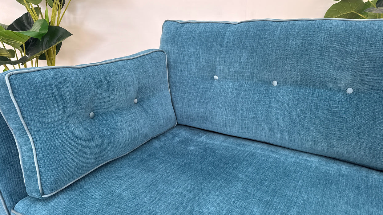 Sofology Cricket 4 Seater in Teal Mix