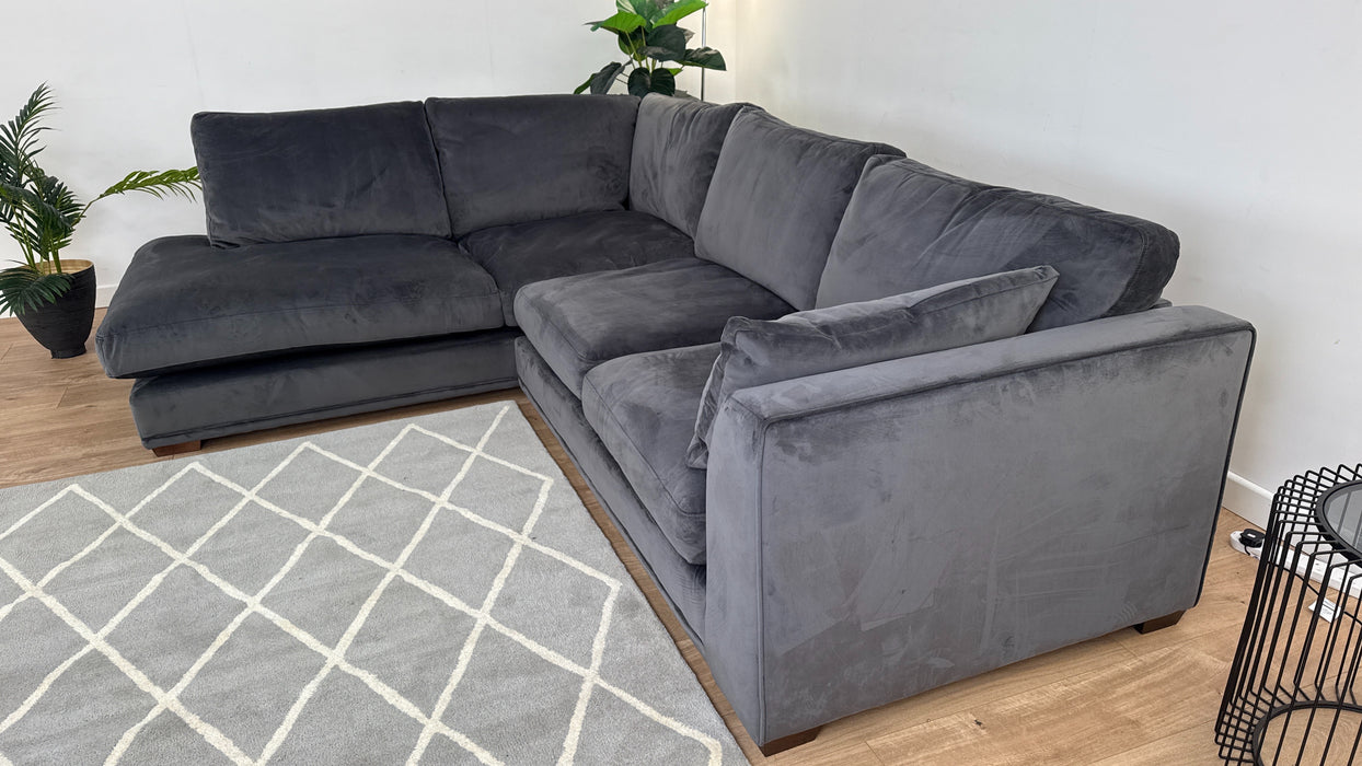 Emelia RHF corner Fabric Sofa