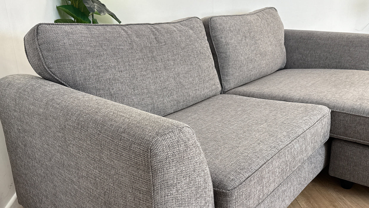 DFS The Lorella 4 Seater Fabric Sofa in Grey