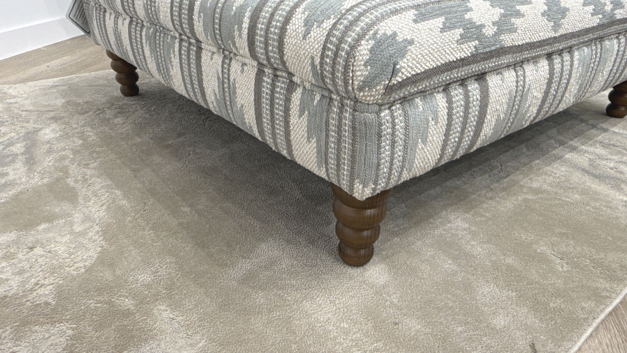 Sofology Sample Designer Footstool in Leonardo Sky