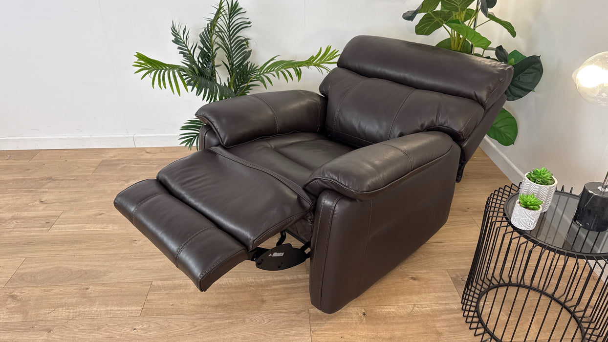 Pryme Leather Power Recliner