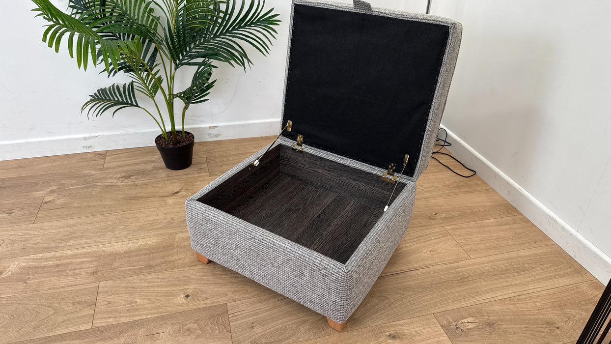 Nimbus - Fabric Storage Footstool