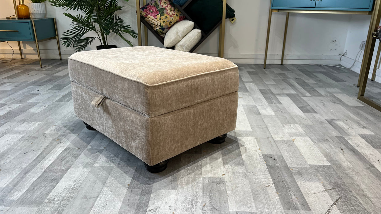 Notting Hill - Storage Footstool - Natural