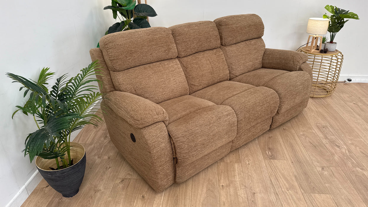 Malta 3 Fabric Seater Power Recliner