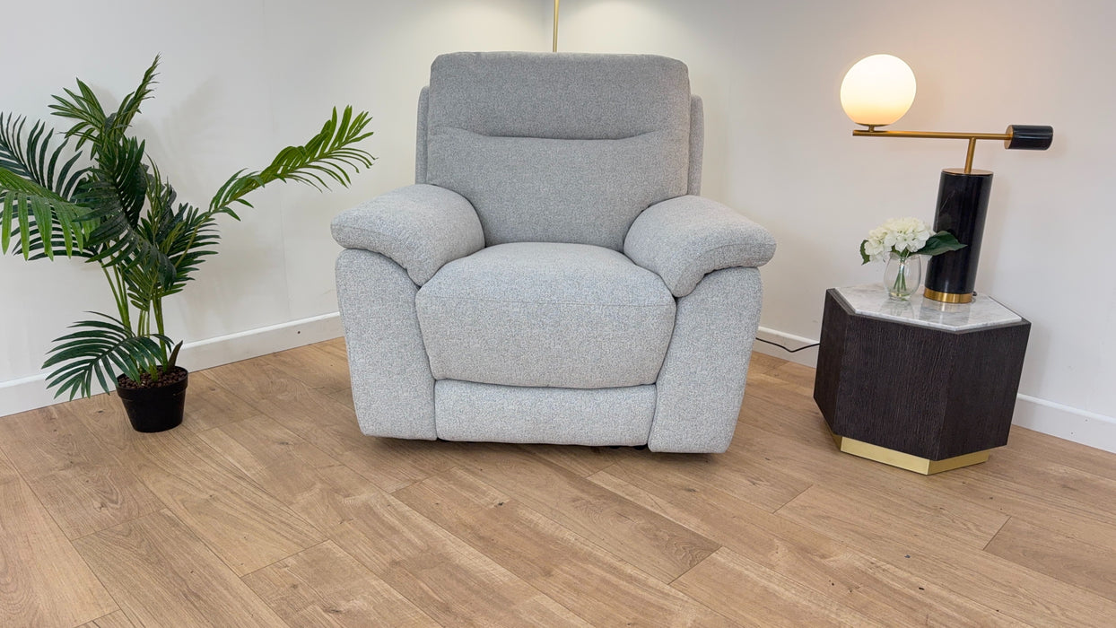 Barley Fabric Chair Power Recliner