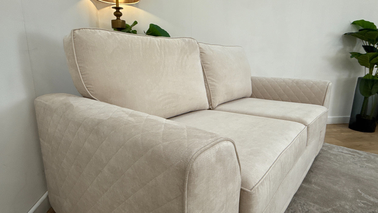 DFS The Orka 2 Seater Fabric Sofabed in Cream