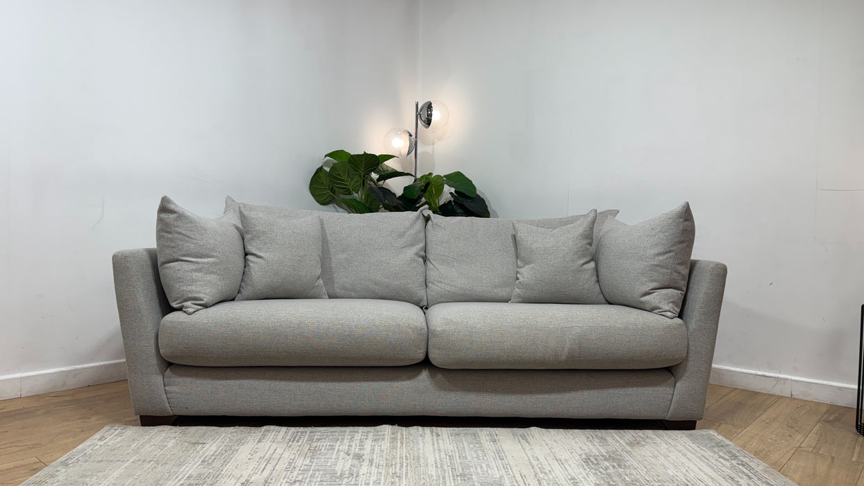 Sofology Tallulah Fabric 3 Seater in Weave Grey