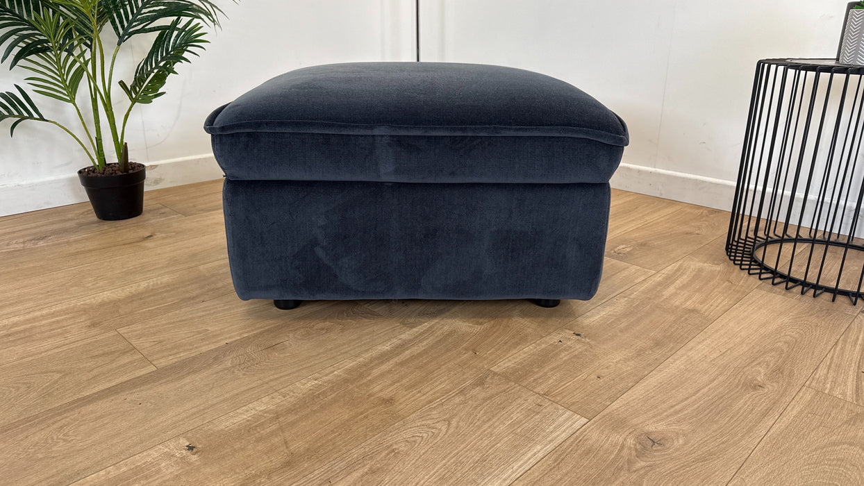 Carrera Designer Footstool - Manhattan Ink