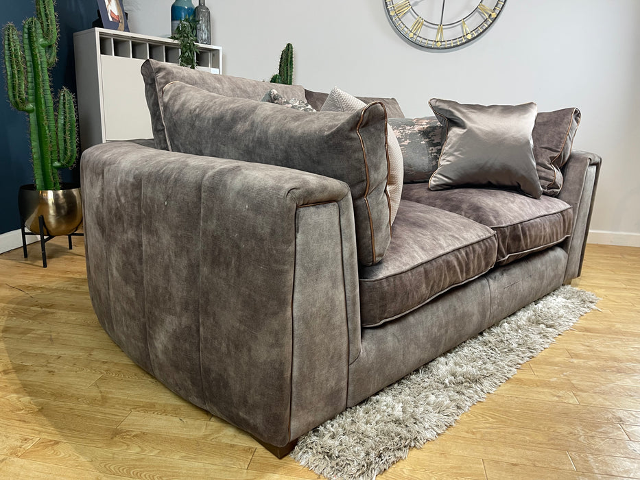 Emperor 2.5 Seater Lucerne Espresso Fabric (WA2)