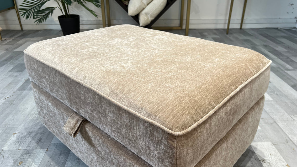 Notting Hill - Storage Footstool - Natural