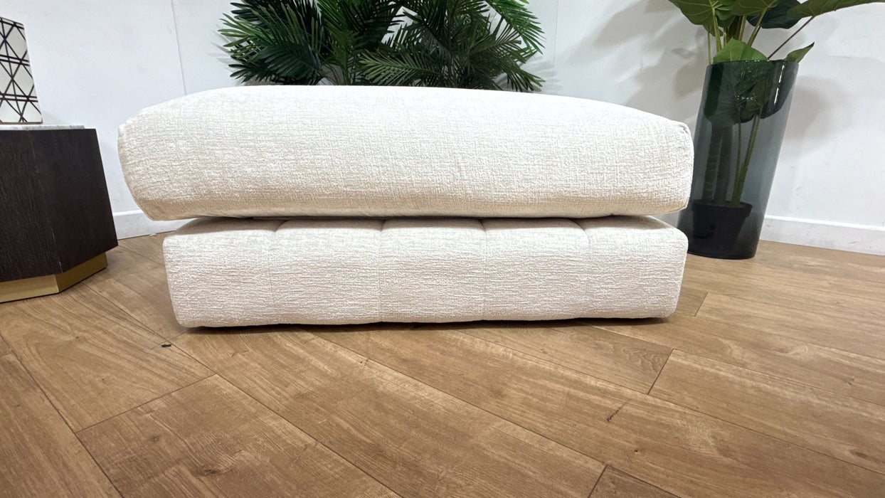 Sofology The Westwood Fabric Footstool	 in Mist All Over