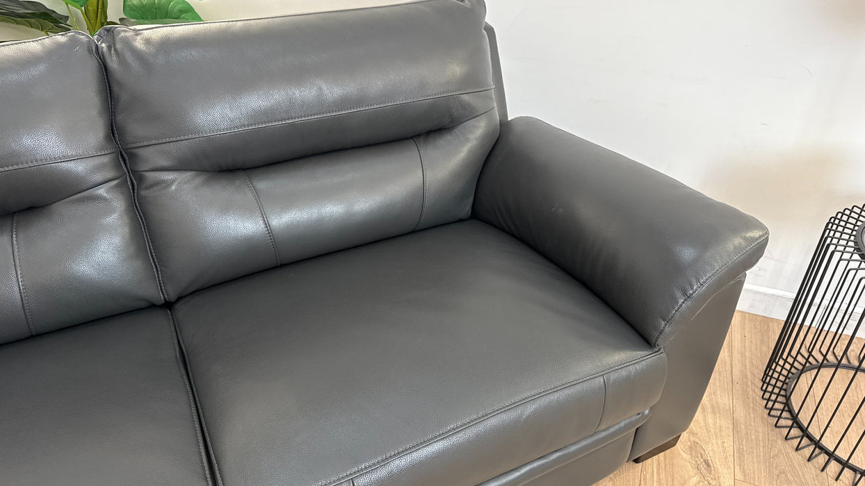 Laiken 3 Seater Leather Sofa