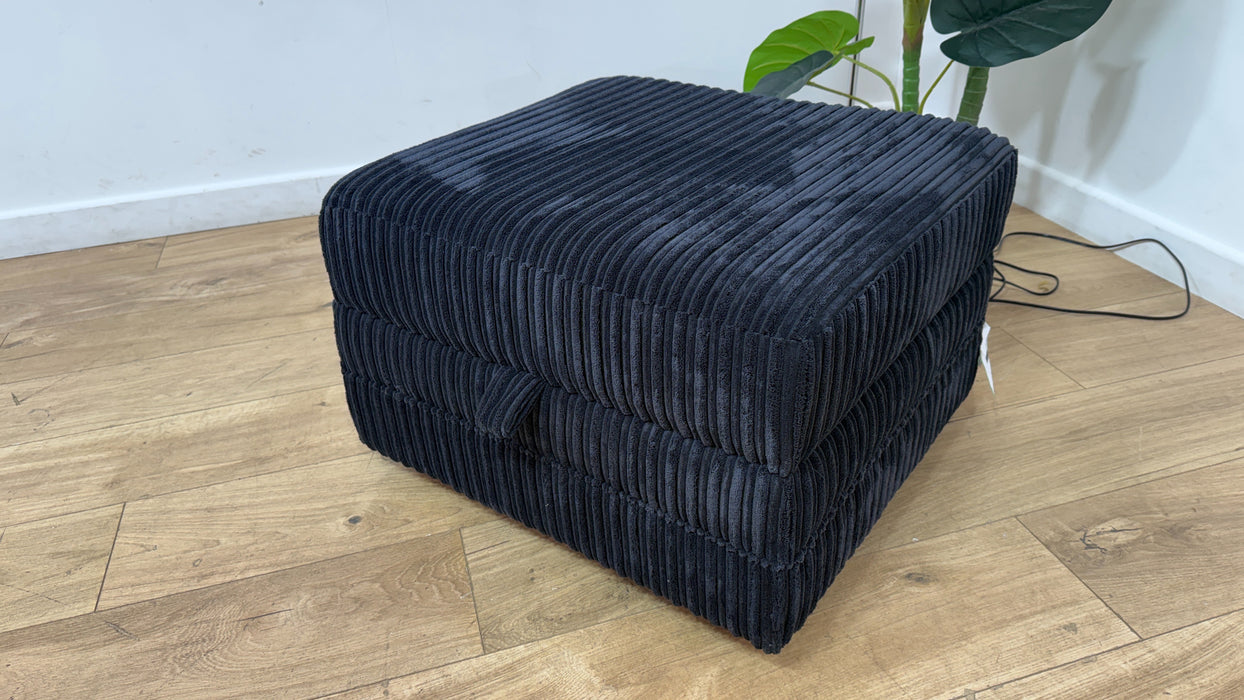 DFS Claude Fabric Storage Footstool