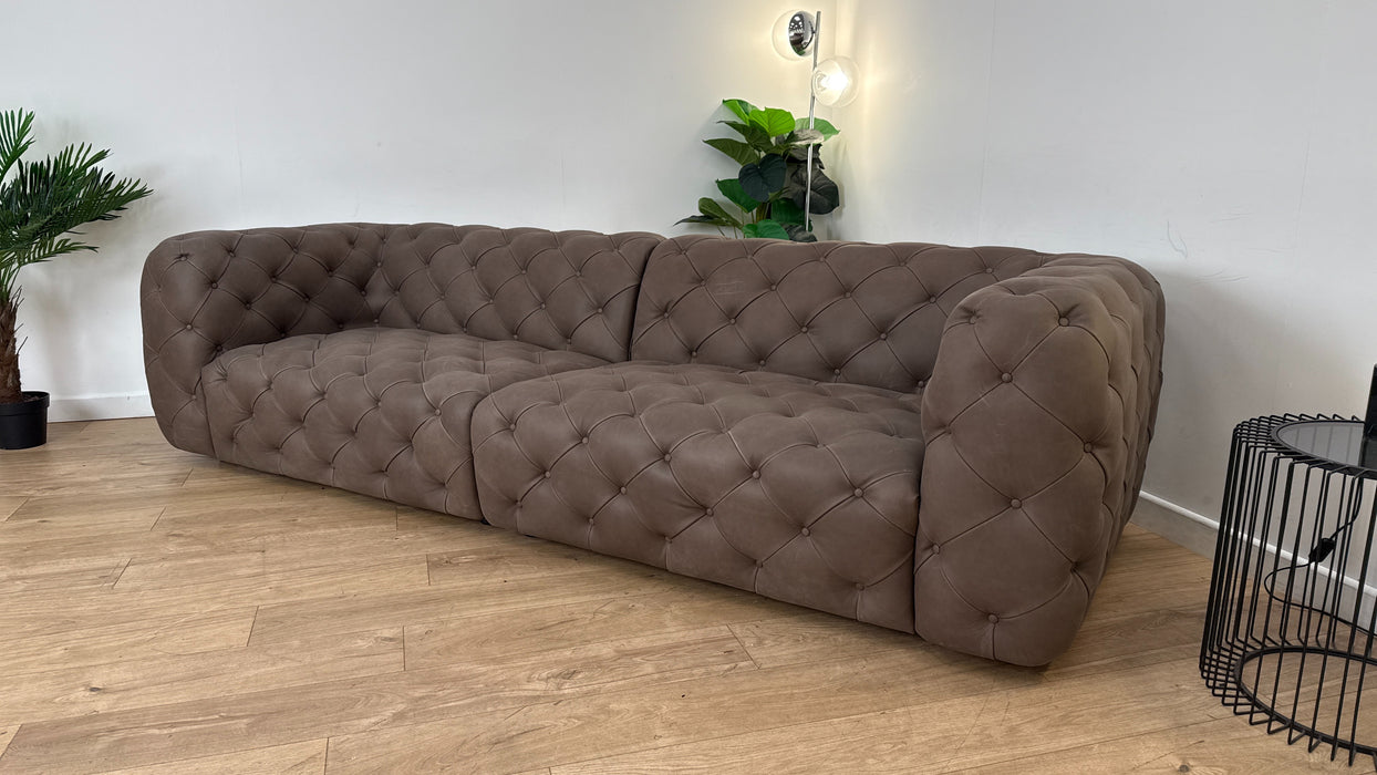 Sofology The Venezia Leather 4 in Espresso