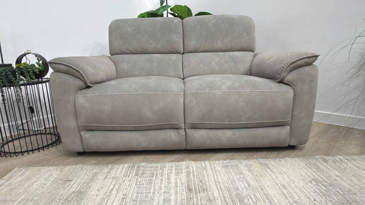 Sofology Hugo Fabric 2 Seater in Lifestyle Flecked Stone