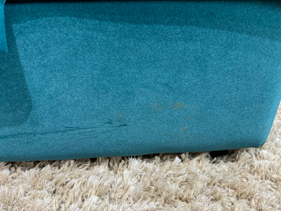 Finchley Storage Footstool Nordic Teal ( WA2 )