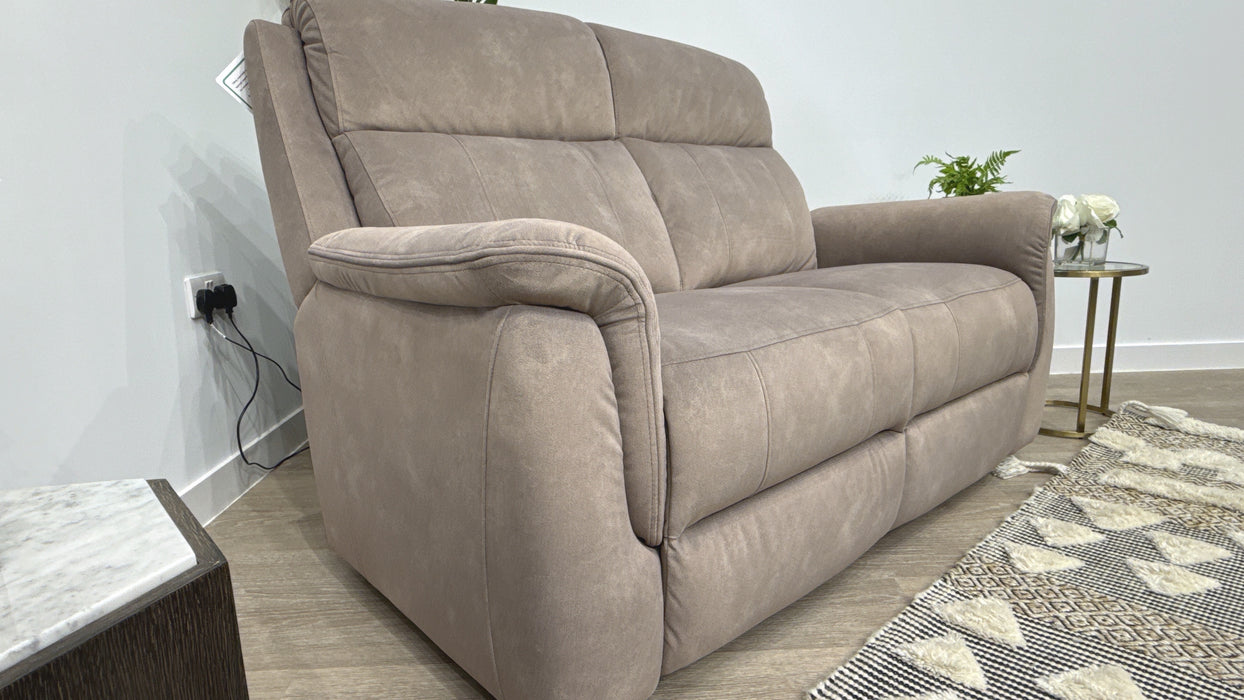 Sofology Bradie Fabric 2 Seater in Lifestyle Flecked Nutmeg