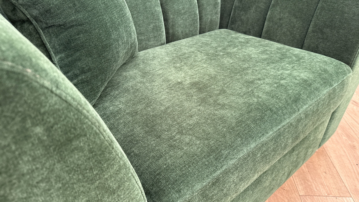 Sofology The Downtown Fabric Loveseat in Aston Moss All Over