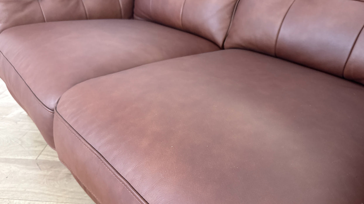 Sofology The Muse Leather Recliner 2 Seater in Espresso