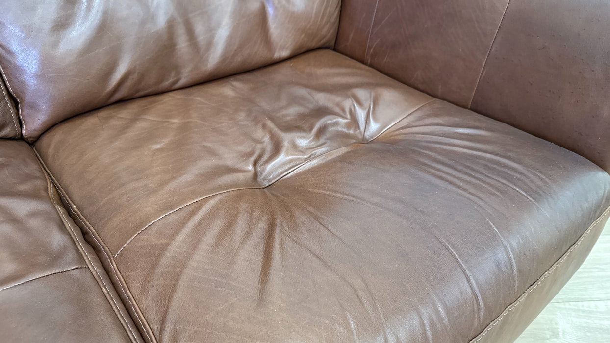 Sofology Maximo 2 Seater in Indiana Brown