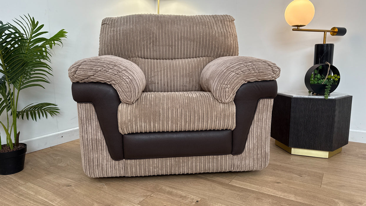 Wicklow Power Rec - Fabric Chair -