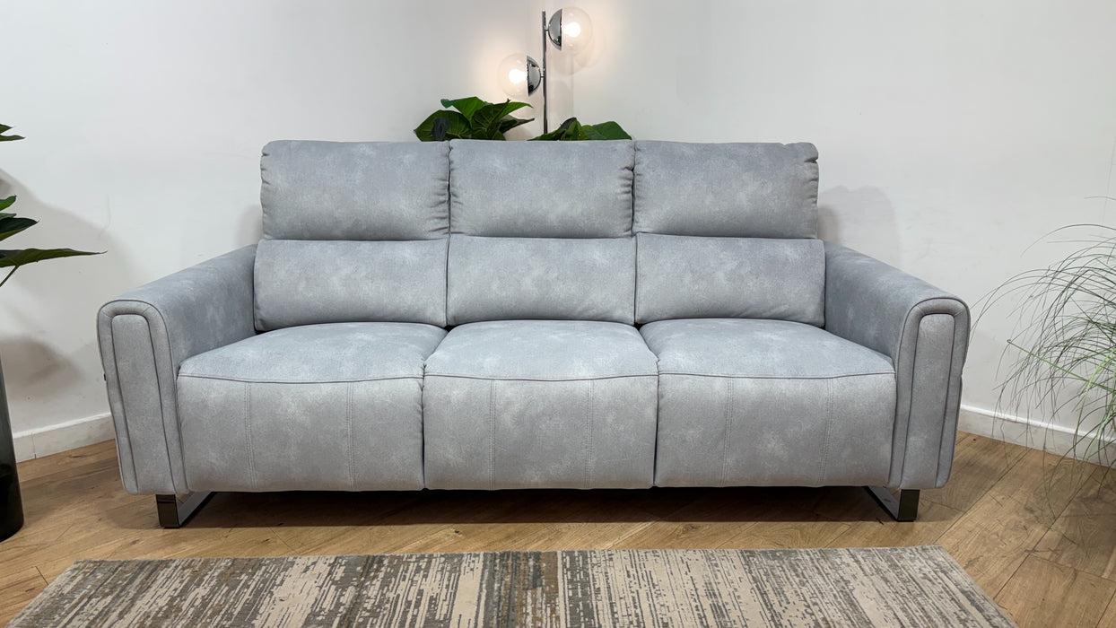 Sofology Ravello Fabric 3 Seater in Lifestyle Flecked Silver