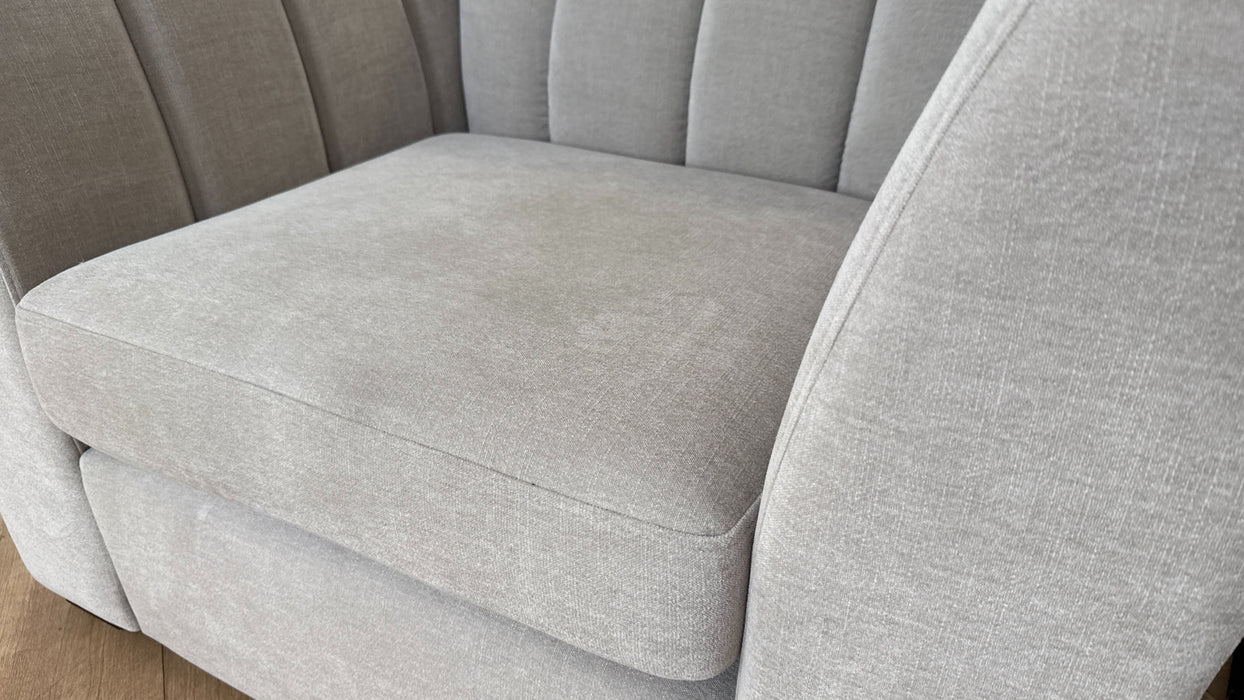 Sofology The Downtown Fabric Chair in Soft Chenille Linen