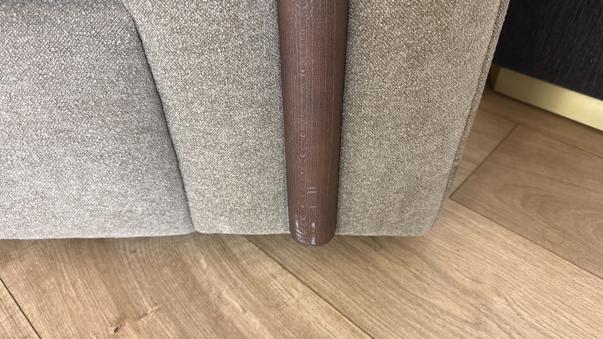 Sofology Soho Fabric 2 Seater in Micro Boucle Mink/Natural