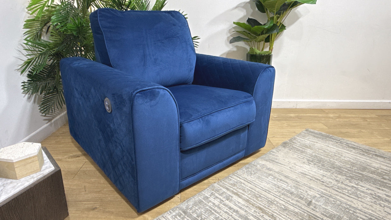 DFS Orka Fabric Recliner Chair