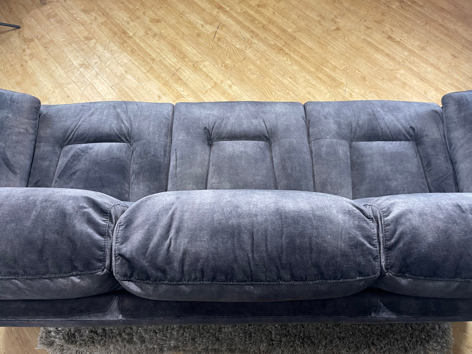 Radley 3 Seater Sofa Decent Charcoal Fabric (WA2)