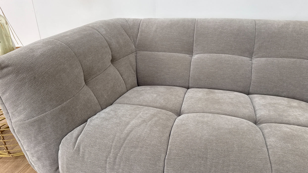 Sofology Lunar Fabric 2 Corner 2 Sofa in Chenille Mocha