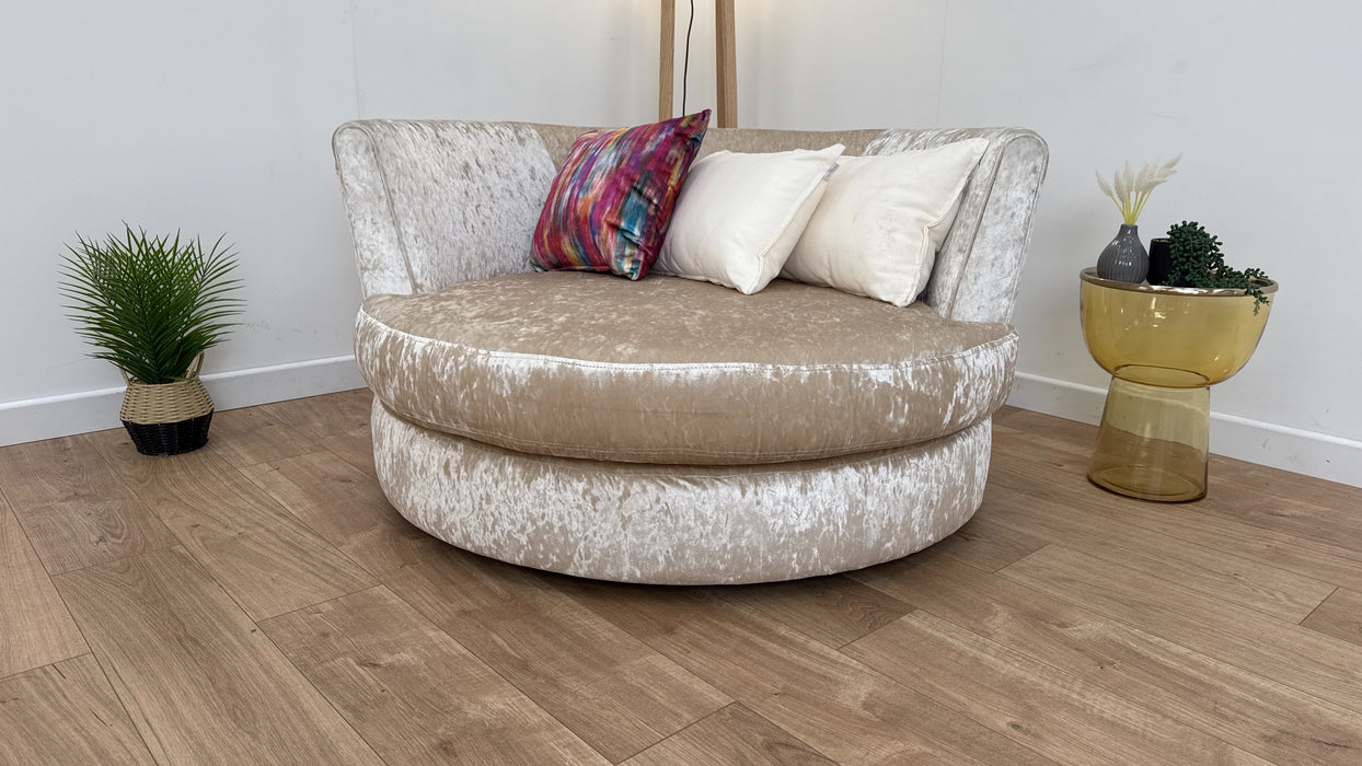 Aisla Fabric Swivel Chair